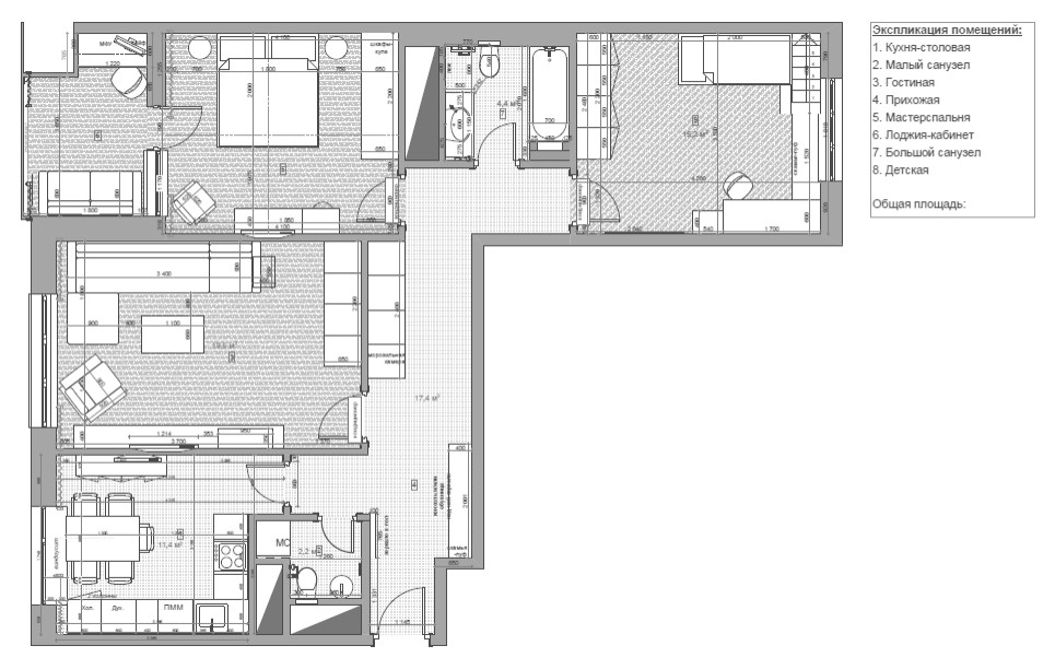 planul apartamentului